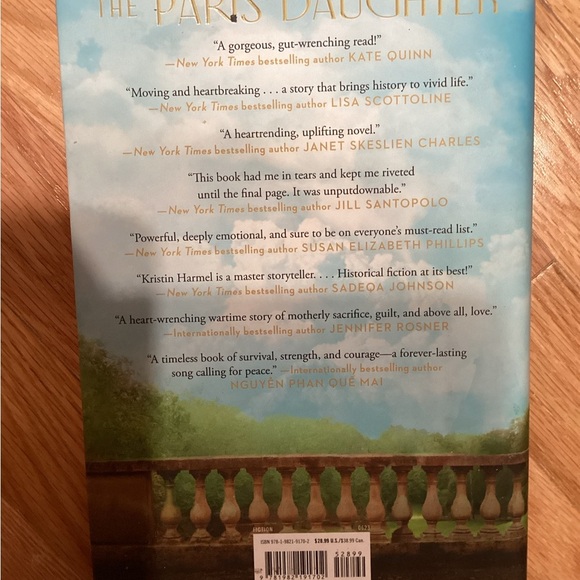 The Paris Daughter Novel by Kristin Harmel, Hardcover book - Picture 2 of 3